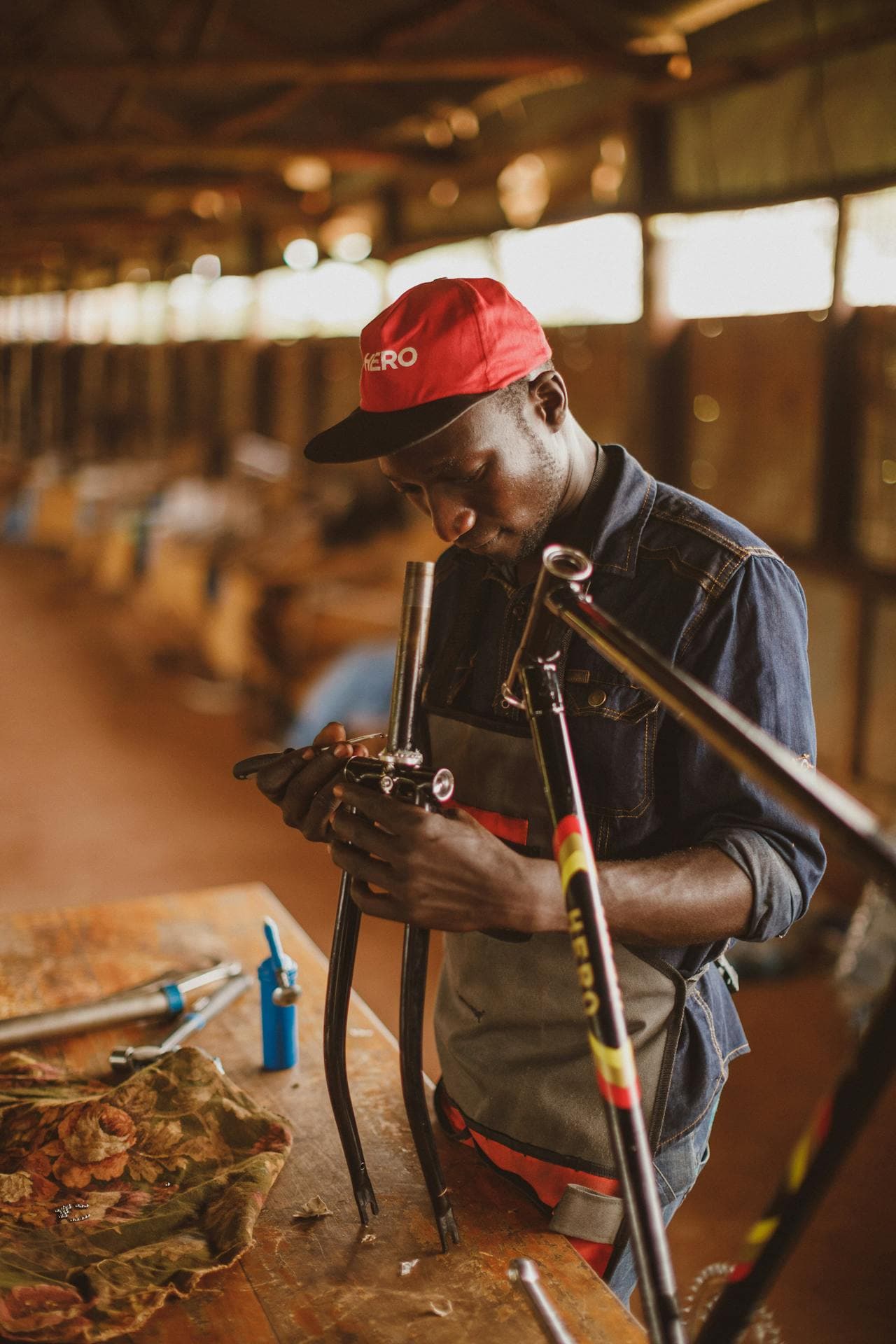 artisan at work
