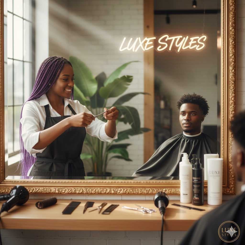 Men Haircut and Barbing